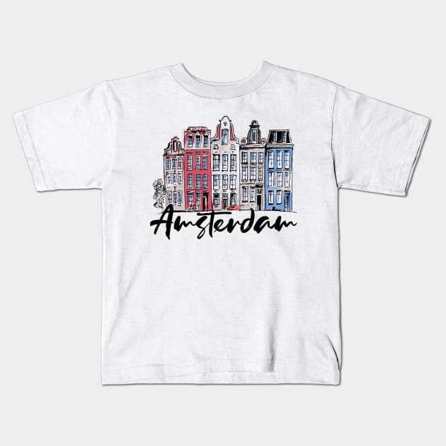 Amsterdam Kids T-Shirt by Polli